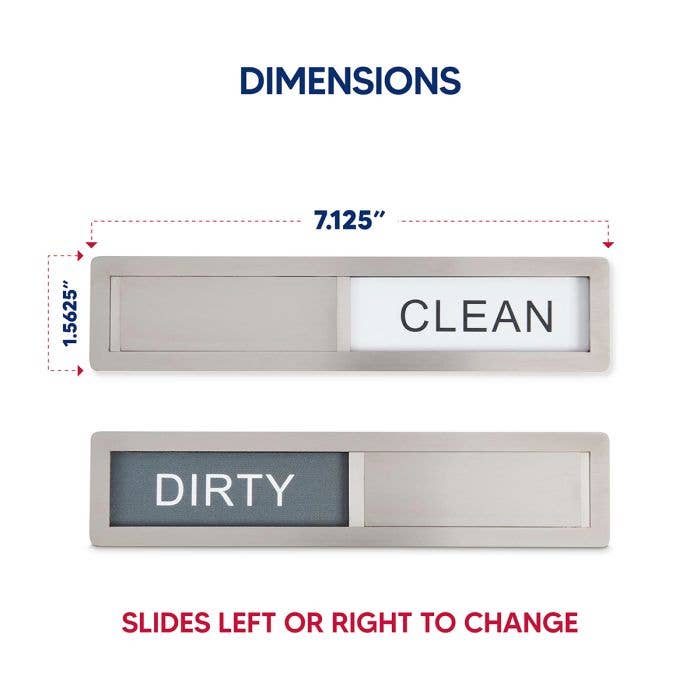 Kitchen Clean/Dirty Dishwasher Magnet