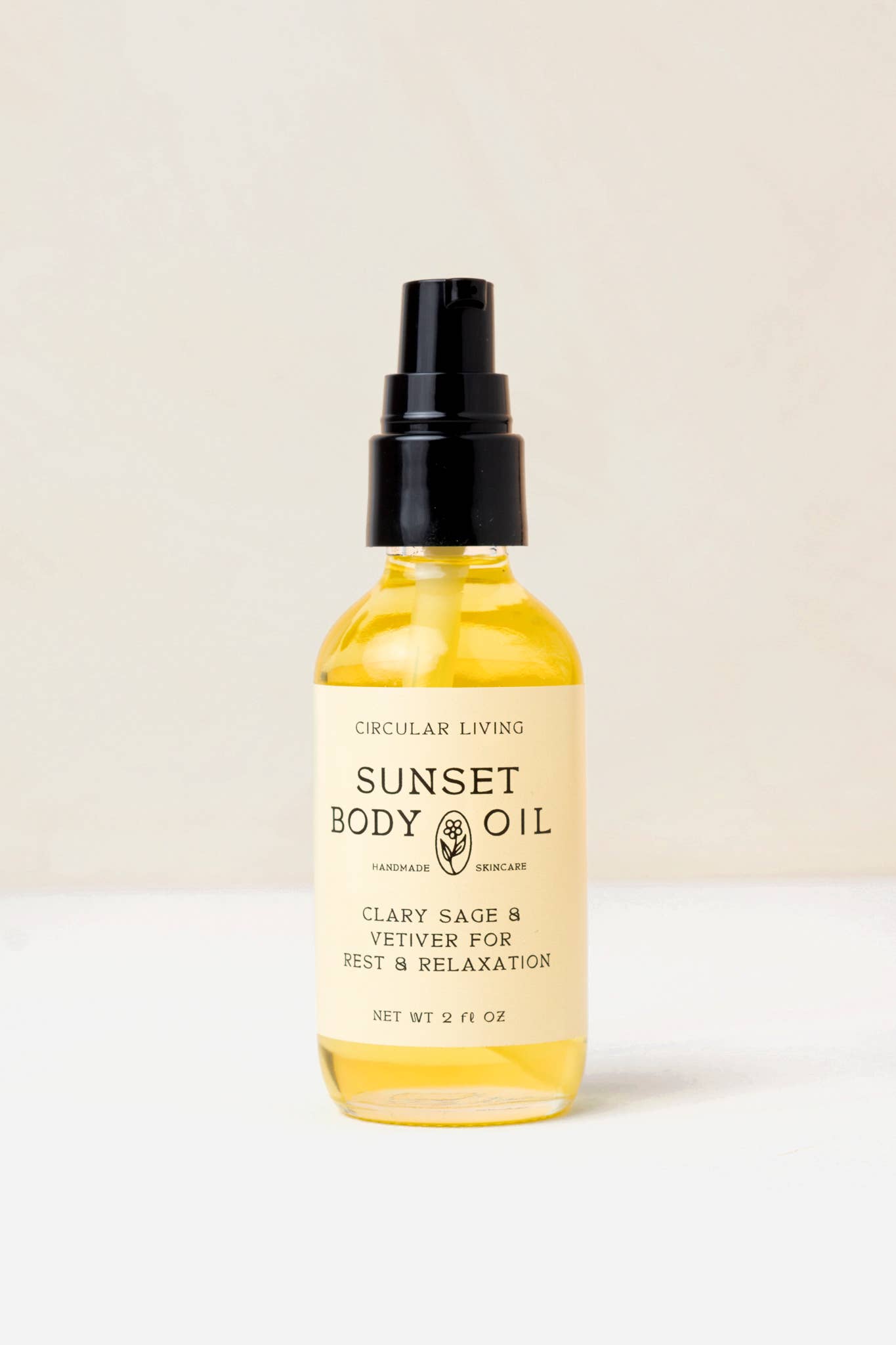 Sunset Body Oil | Clary Sage & Vetiver | 2oz