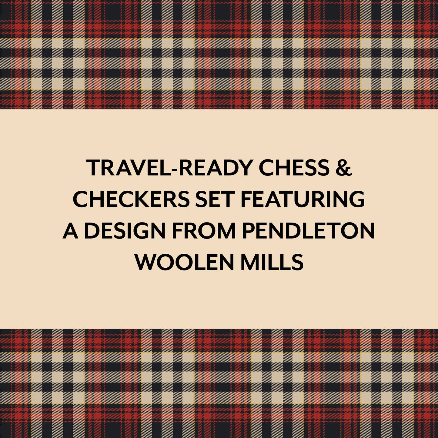 Pendleton Roll-Up Chess + Checkers
