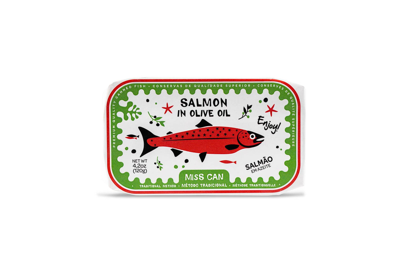 Salmon in Olive Oil by Miss Can