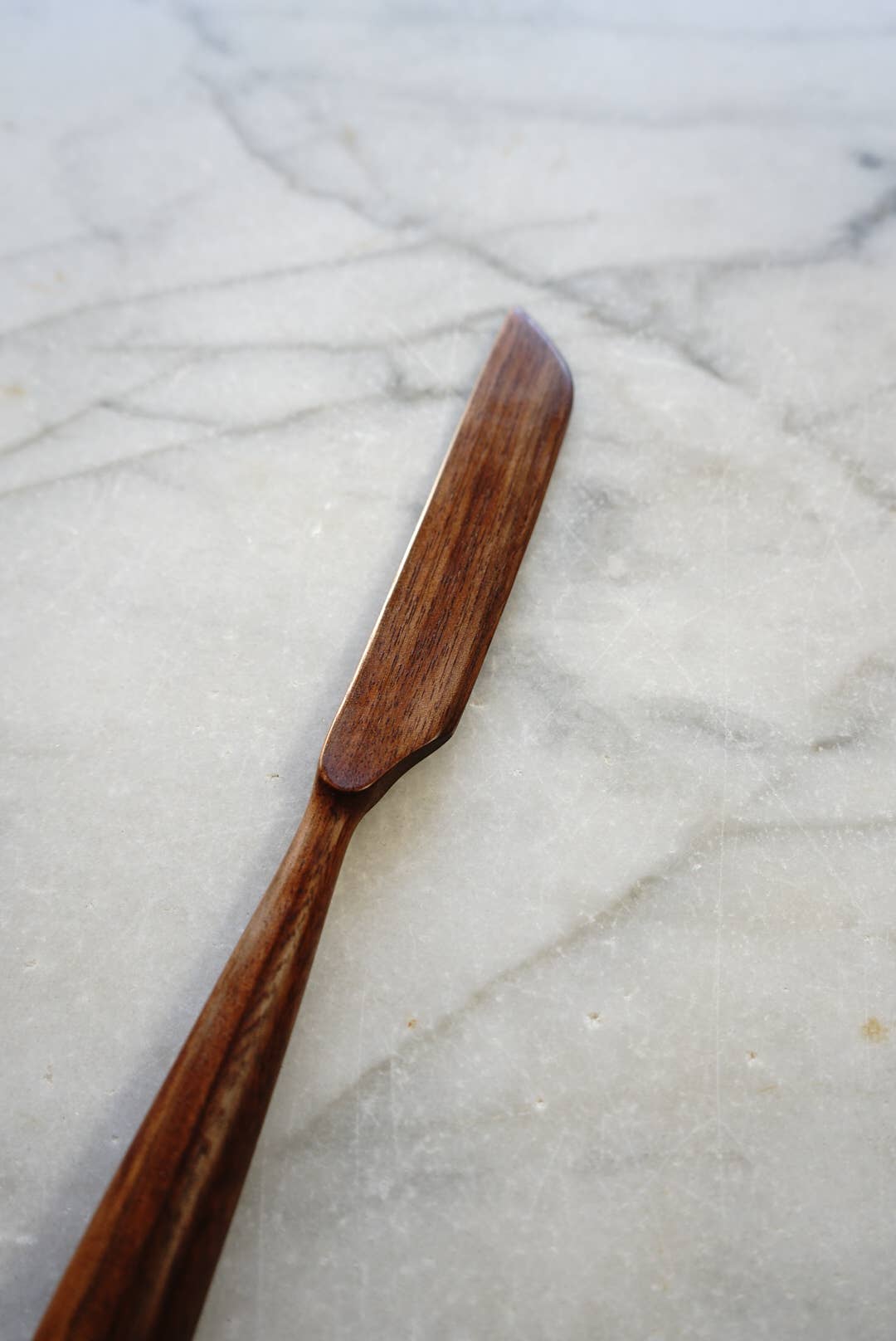 Wooden Butter + Cheese Knife | Black Walnut