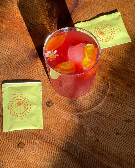 Lemon-Ginger Immune Toddy Individual Sachets