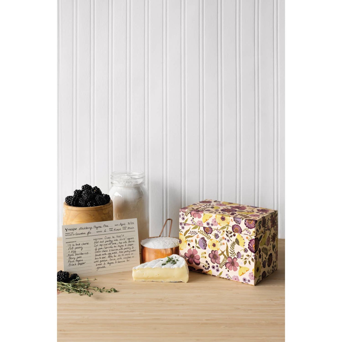 Adeline Recipe Card Box