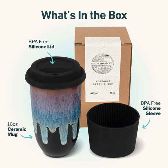 16oz Ceramic Travel Mug