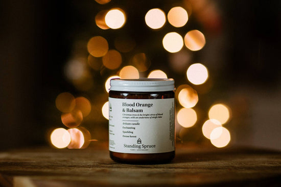 Blood Orange + Balsam Soy Candle