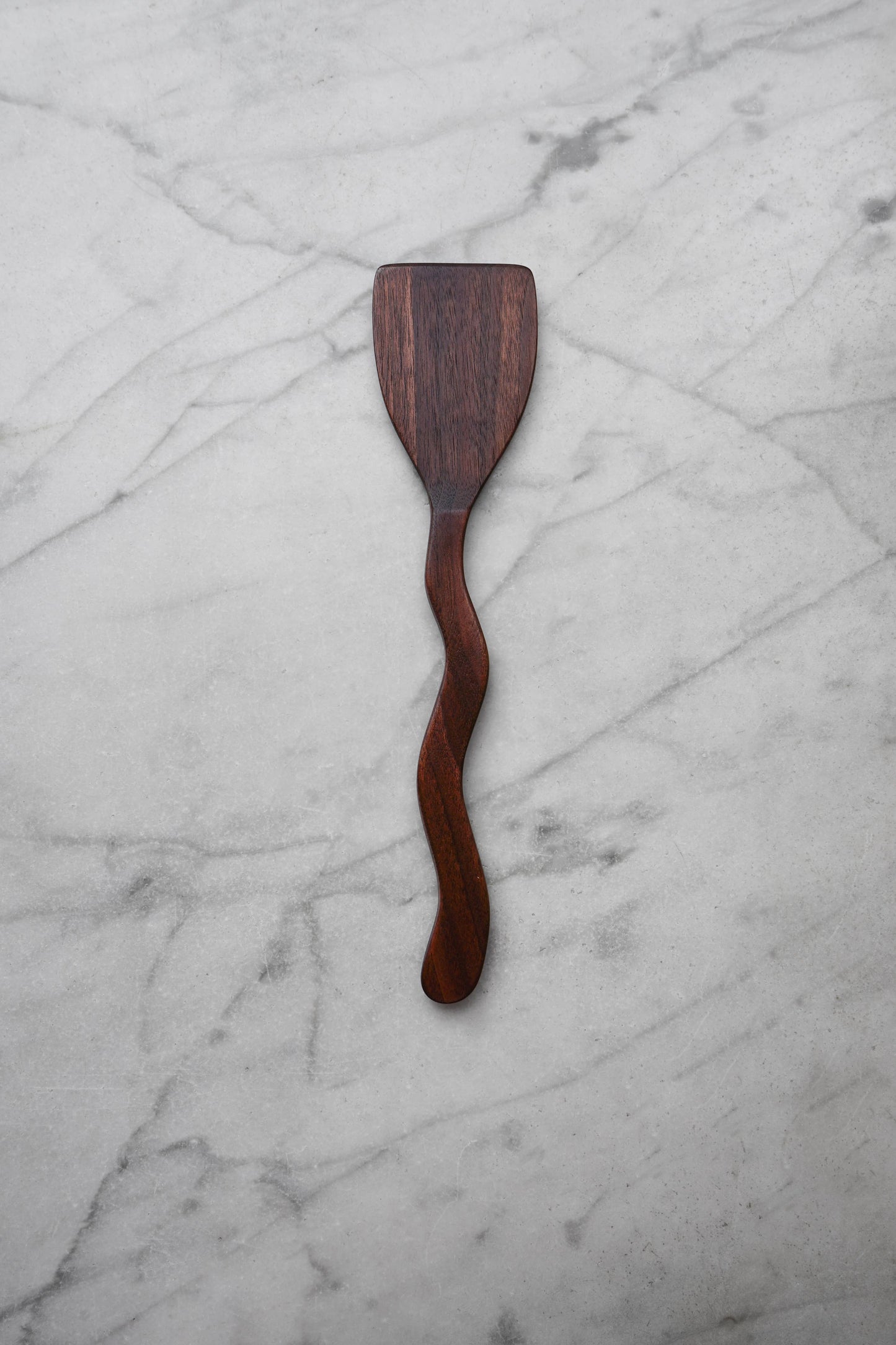 Squiggly Scraper Spatula  | Walnut