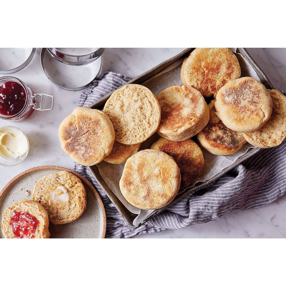 King Arthur Baking English Muffin Rings | Set Of 12