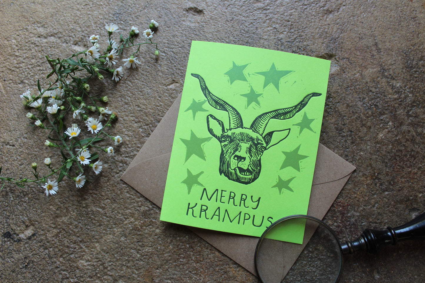 Merry Krampus Card