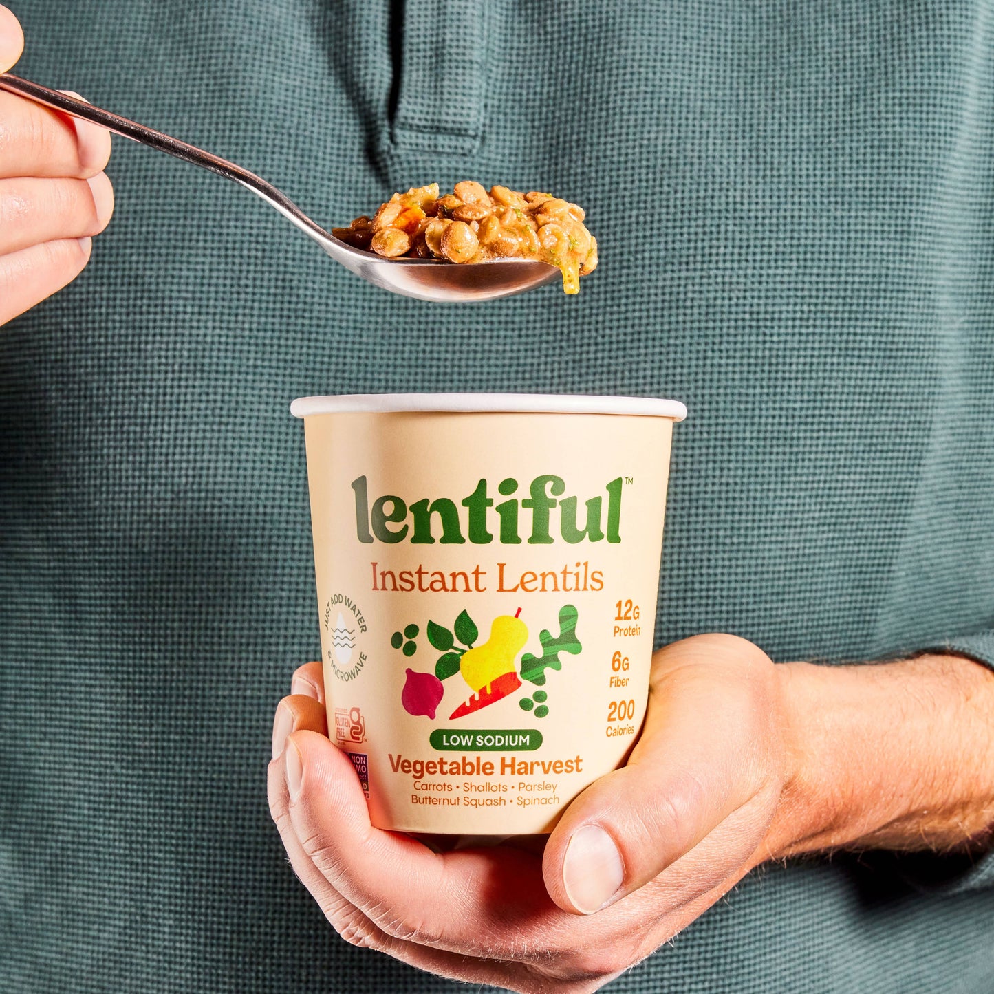 Instant Lentils Vegetable Harvest