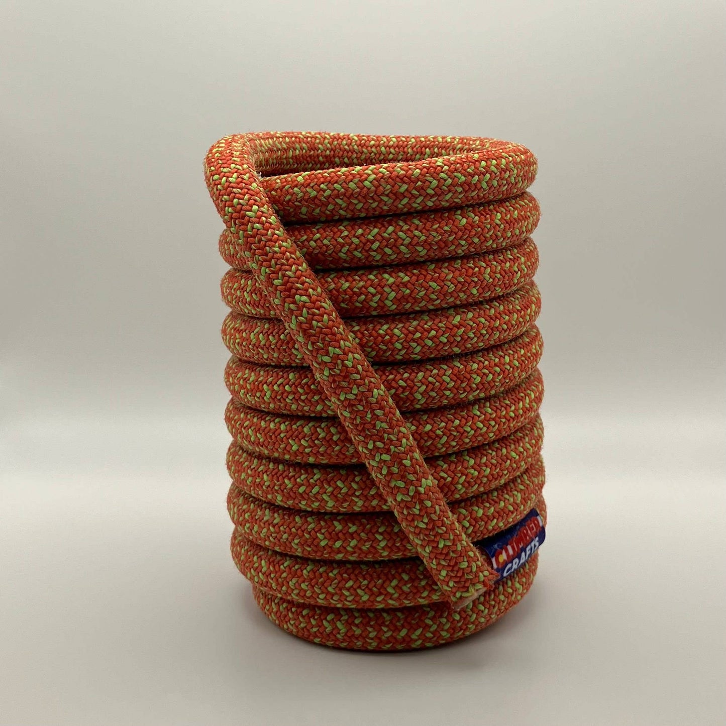 Upcycled Climbing Rope Bottle Cozy