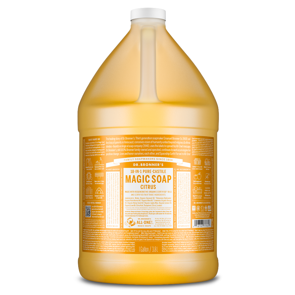 Dr. Bronner's Castile Soap | Gallon