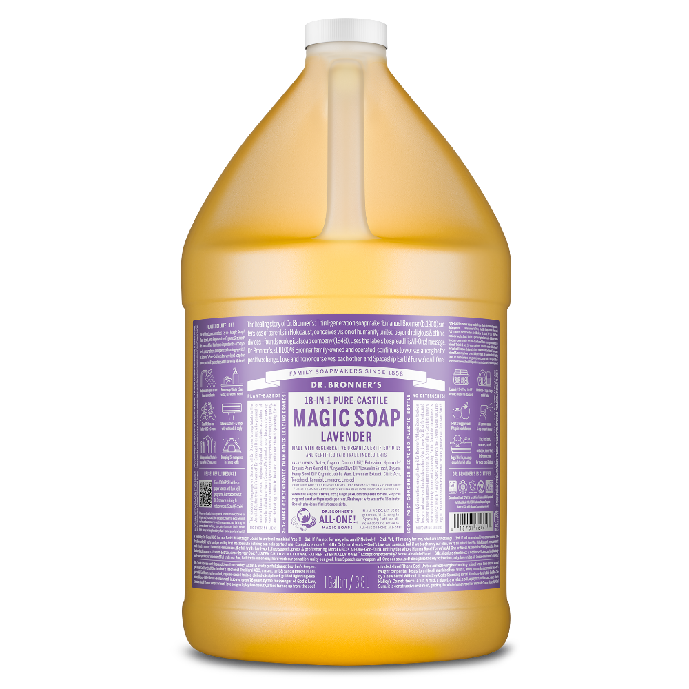 Dr. Bronner's Castile Soap | Gallon