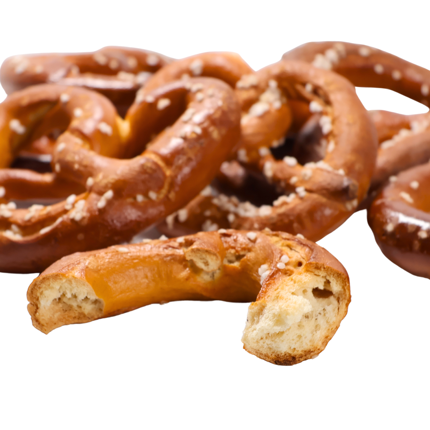 Salted Sourdough Pretzels