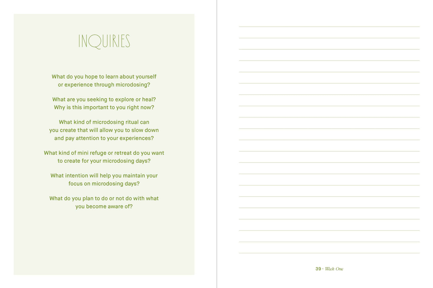 Small Doses of Awareness Guided Journal