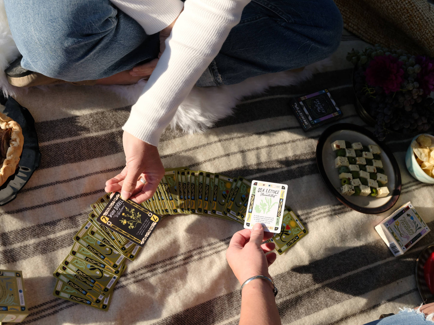 Forest Feast Edible Plant Card Deck by Forage Folk