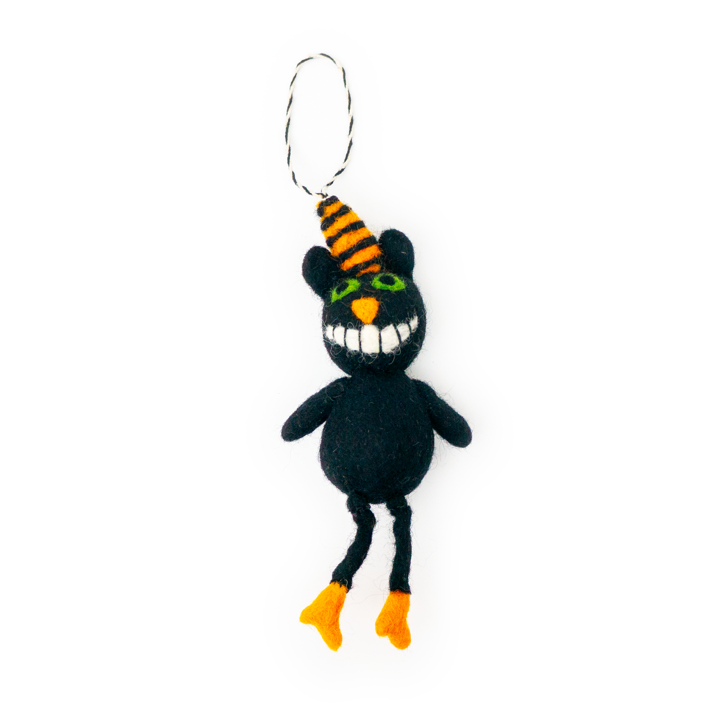 Chaz The Cheshire Cat Wool Ornament