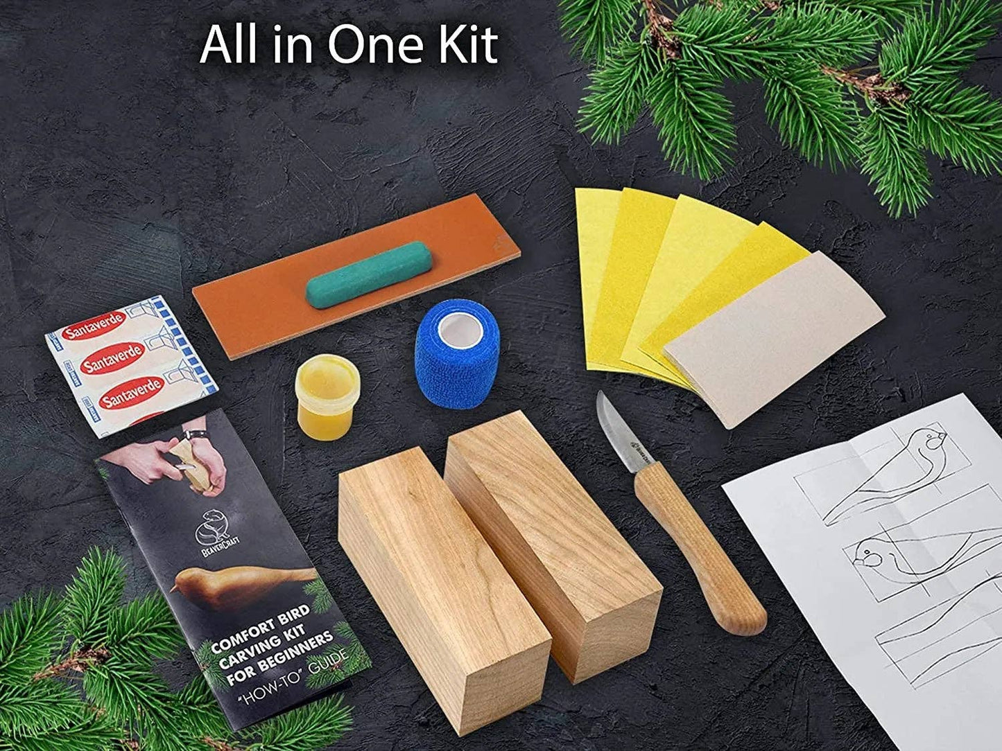 Bird Whittling Starter Kit