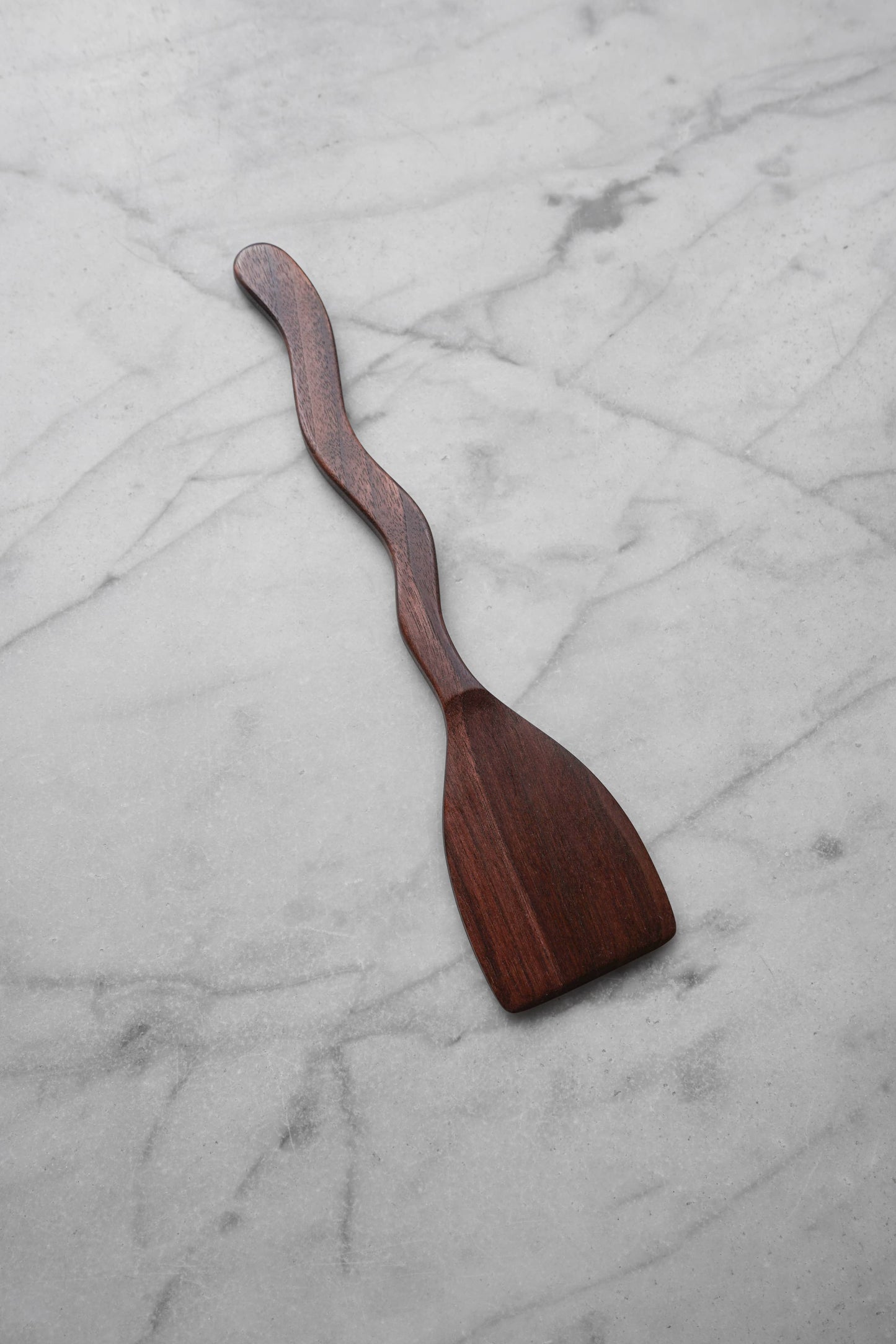 Squiggly Scraper Spatula  | Walnut