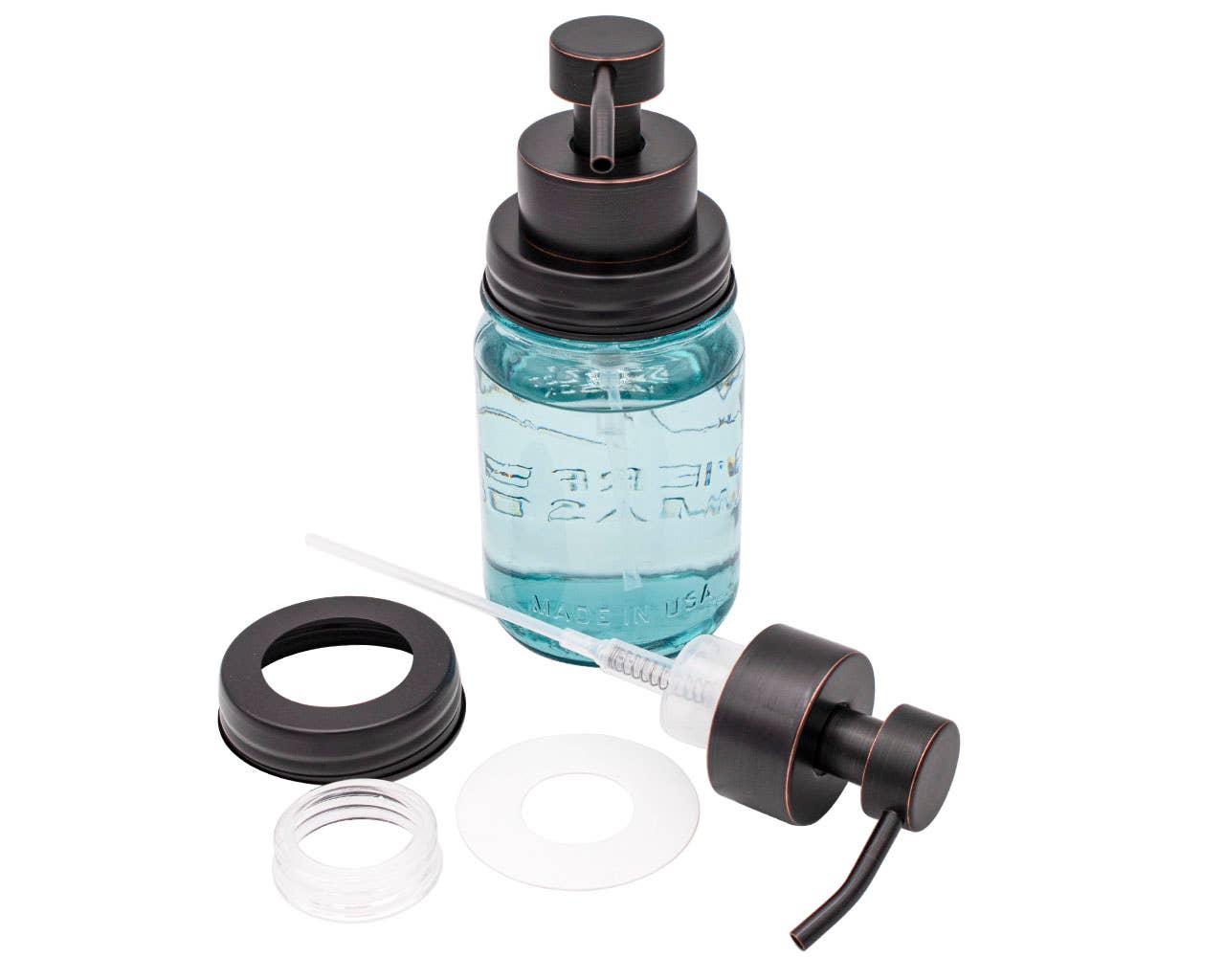 Foaming Soap Pump Regular Mouth: Satin