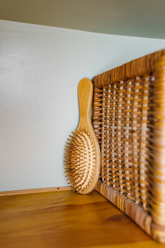Bamboo Paddle Hairbrush