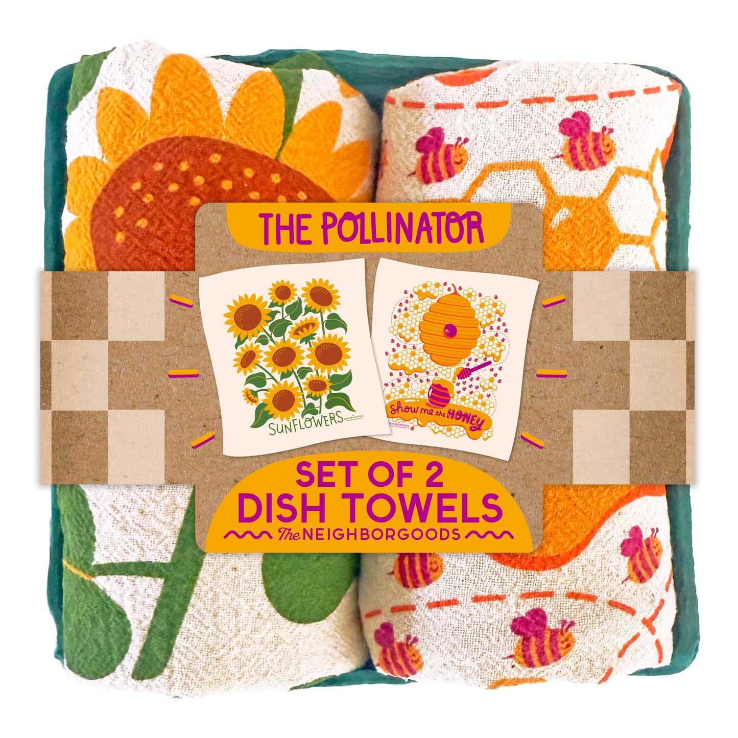 The Pollinator Tea Towel Set