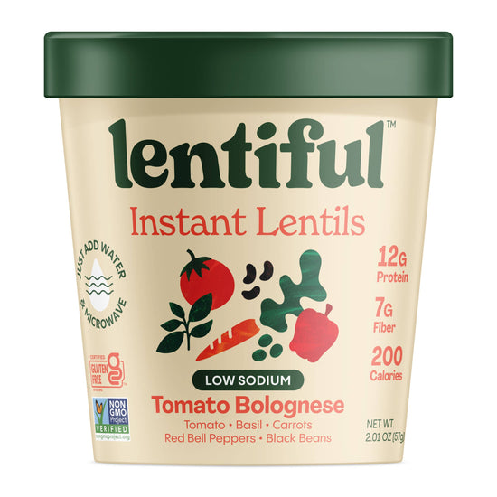 Instant Lentils Tomato Bolognese