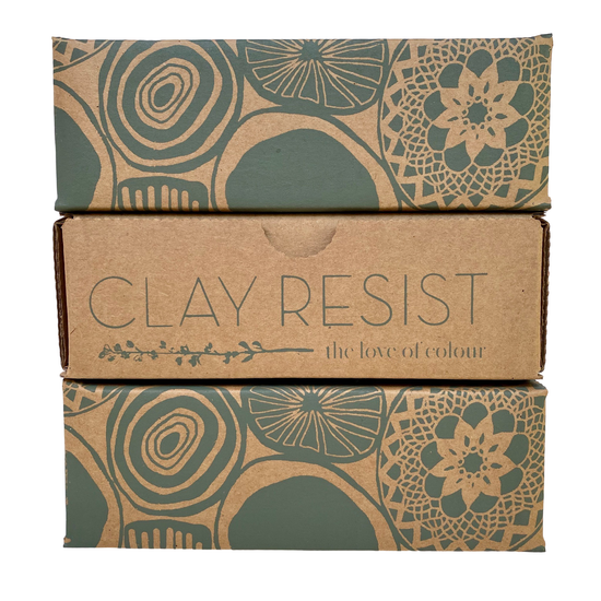 The Love of Colour - Clay Resist Kit