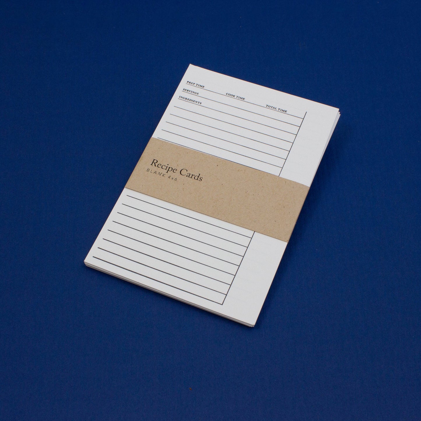 Recipe Cards: Lined White / 20 ct