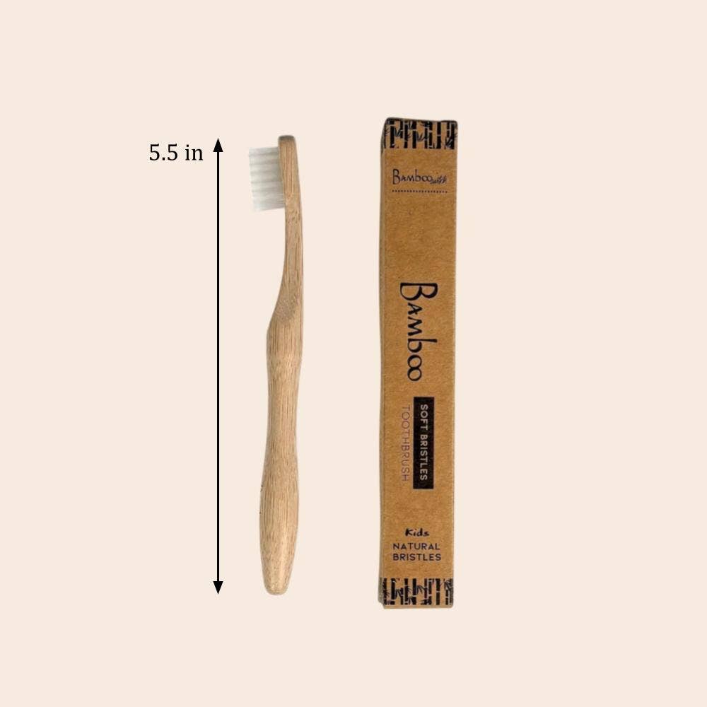 100% Compostable Bamboo Toothbrush