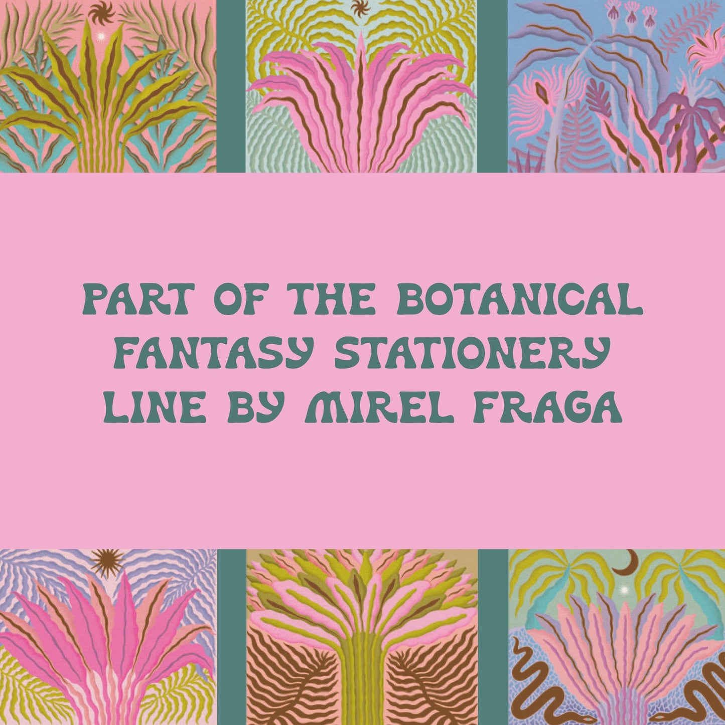 Botanical Fantasy Notecards