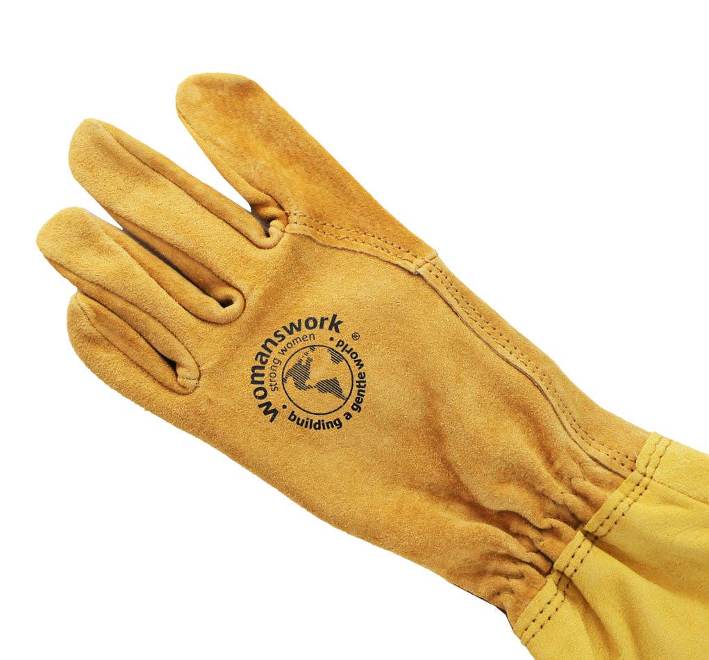 Leather Gauntlet Gloves