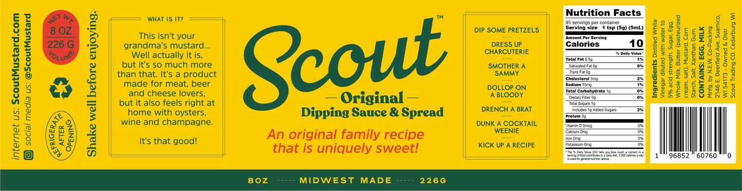 Scout Original Dipping Sauce & Spread