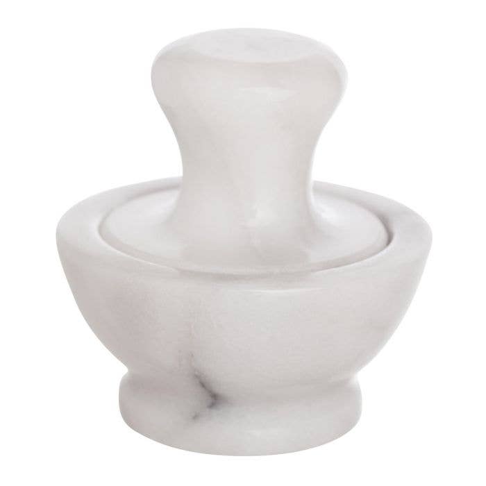 Marble Mushroom Mortar And Pestle Set