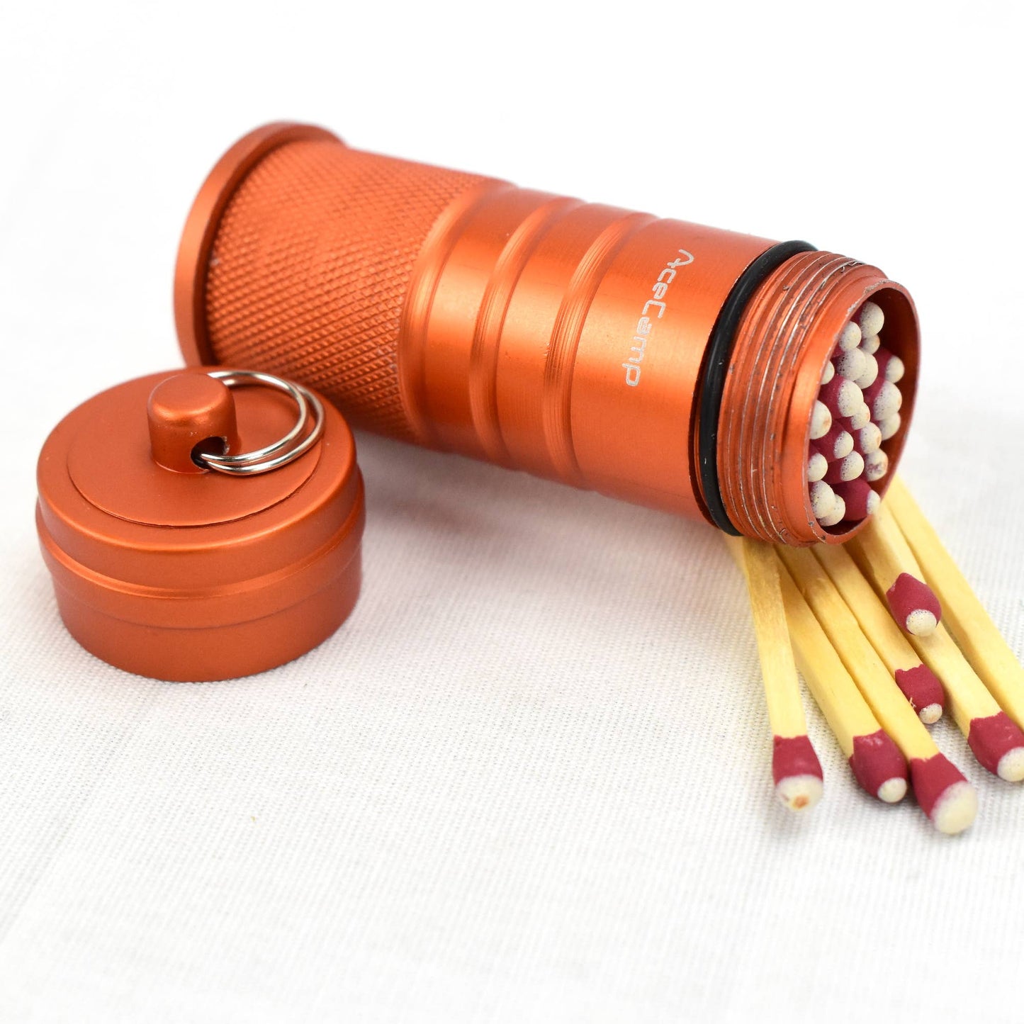 Orange Waterproof Matchbox