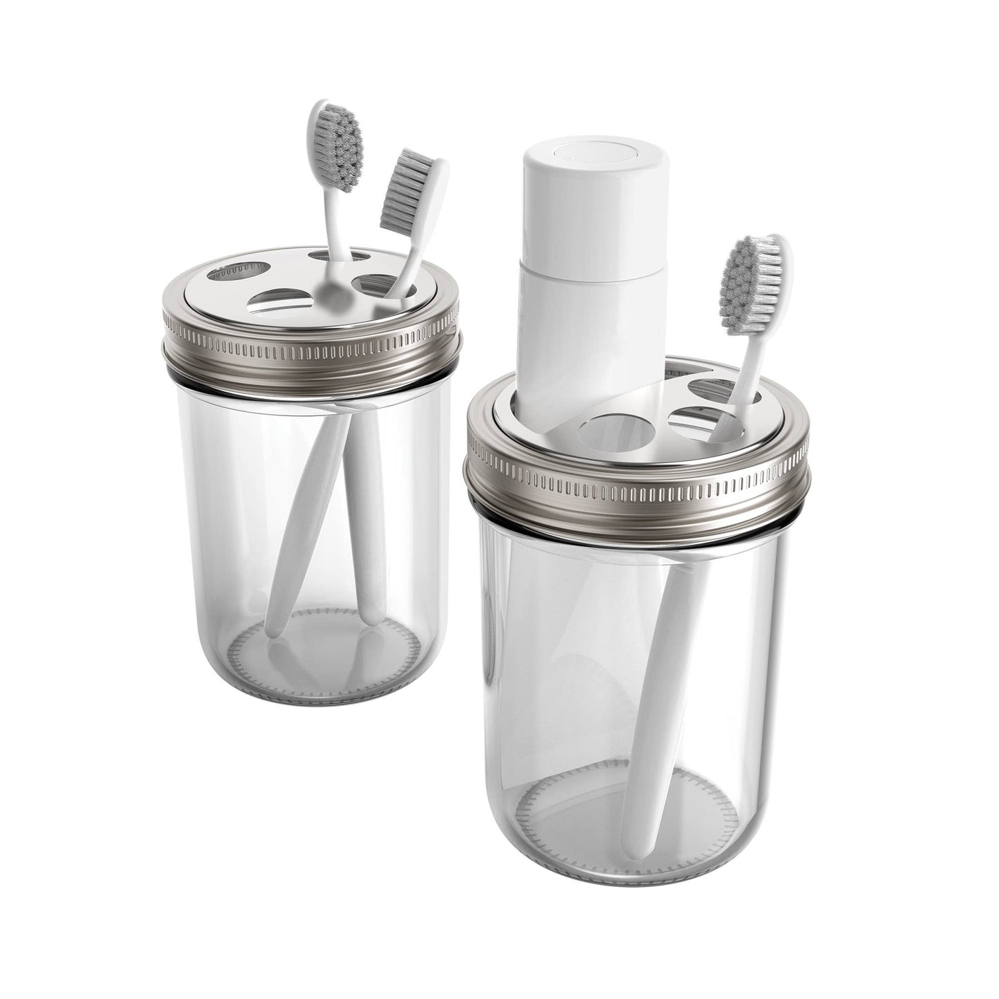Widemouth Toothbrush/Toothpaste Holder Lid