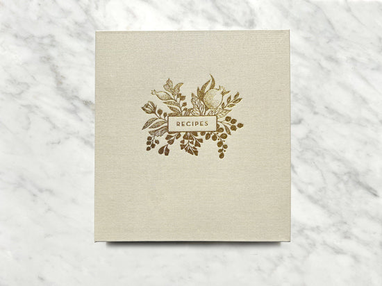 Sage Recipe Binder Set