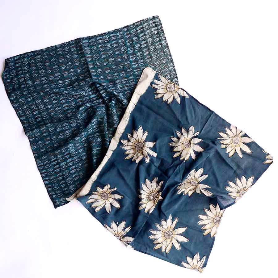 Block Print Head Scarf/Bandana | Jolly