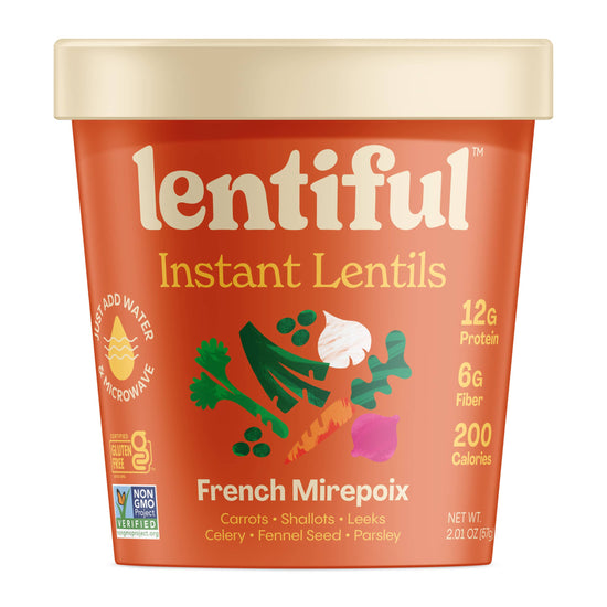 Instant Lentils French Mirepoix
