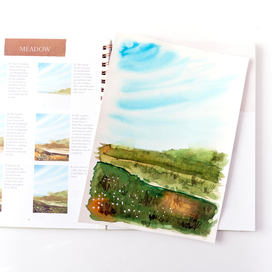Landscape Watercolor Workbook