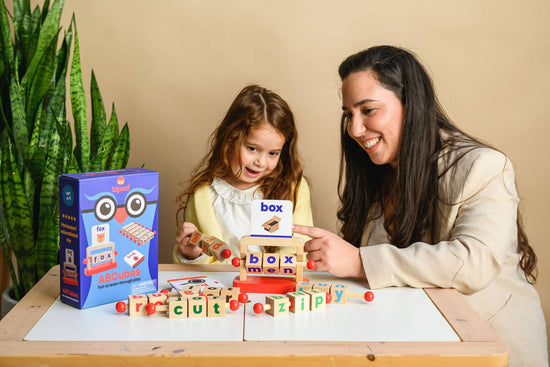ABCubes Wooden Playset