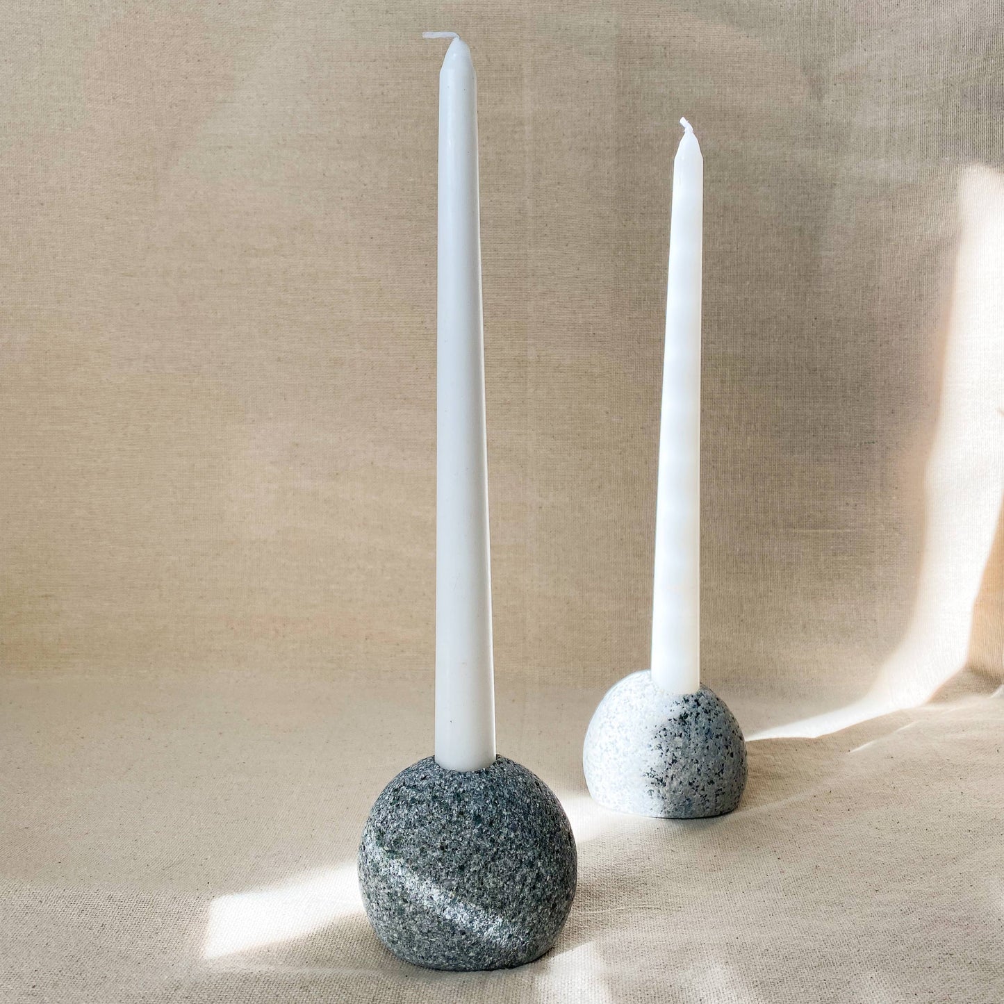 Stone Candle Holder
