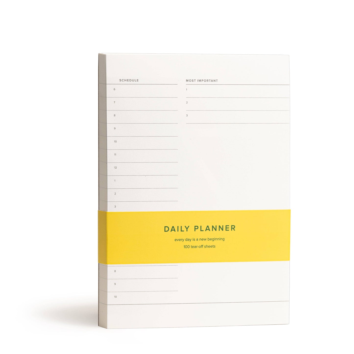 Daily Planner Pad