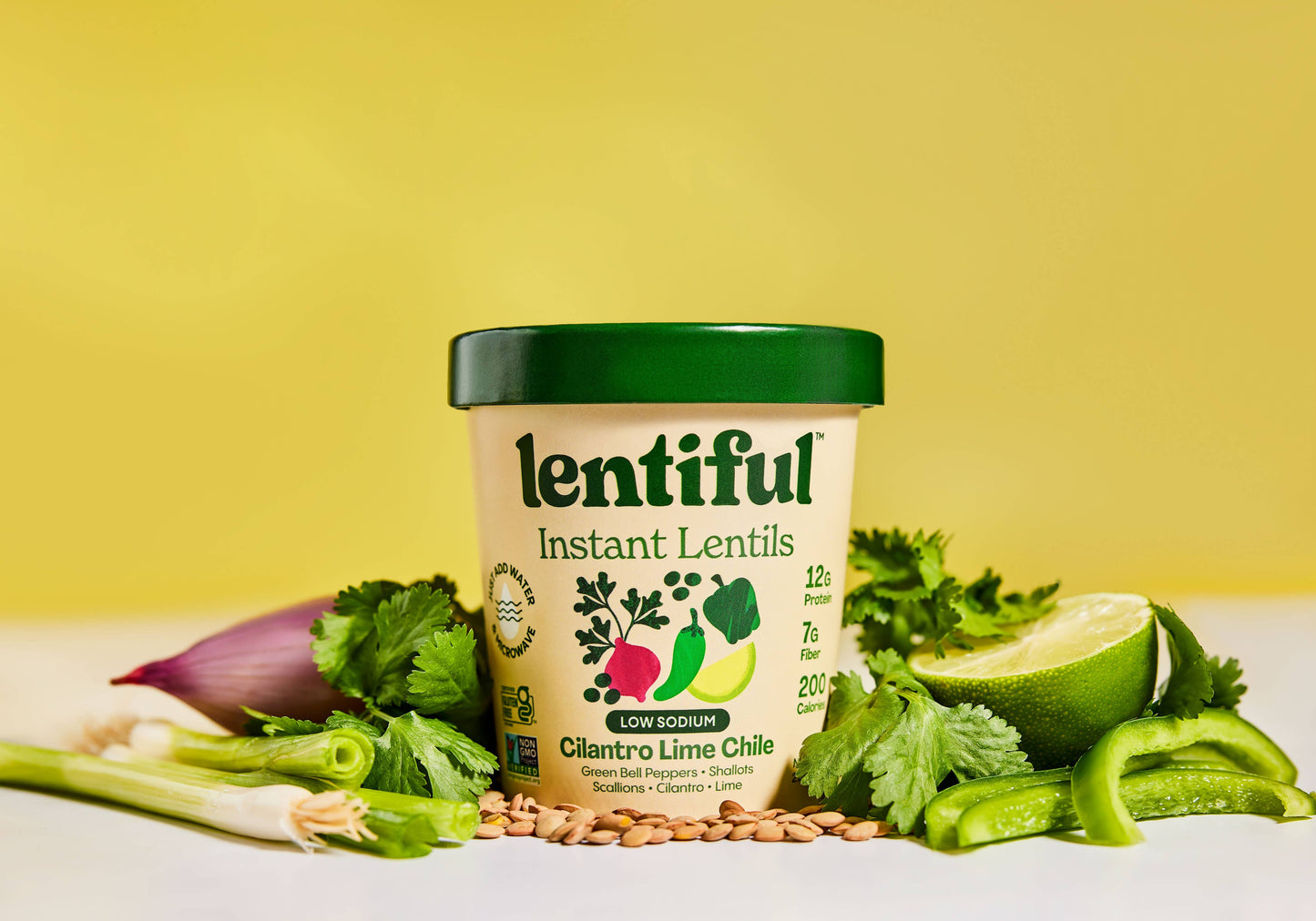 Instant Lentils Cilantro Lime Chile