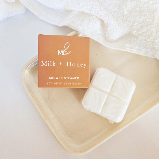 Milk + Body - Shower Steamer: Milk + Honey 2.5oz