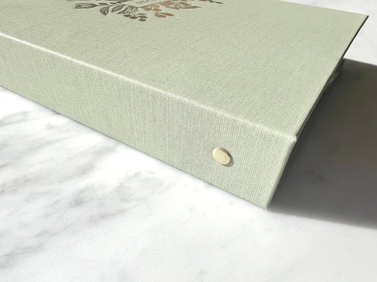 Sage Recipe Binder Set