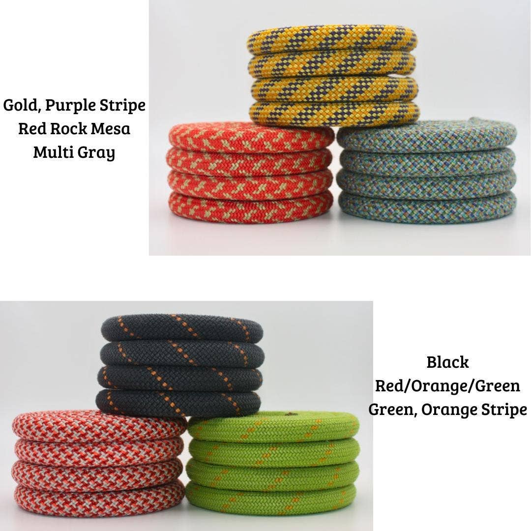 Upcycled Climbing Rope Coasters