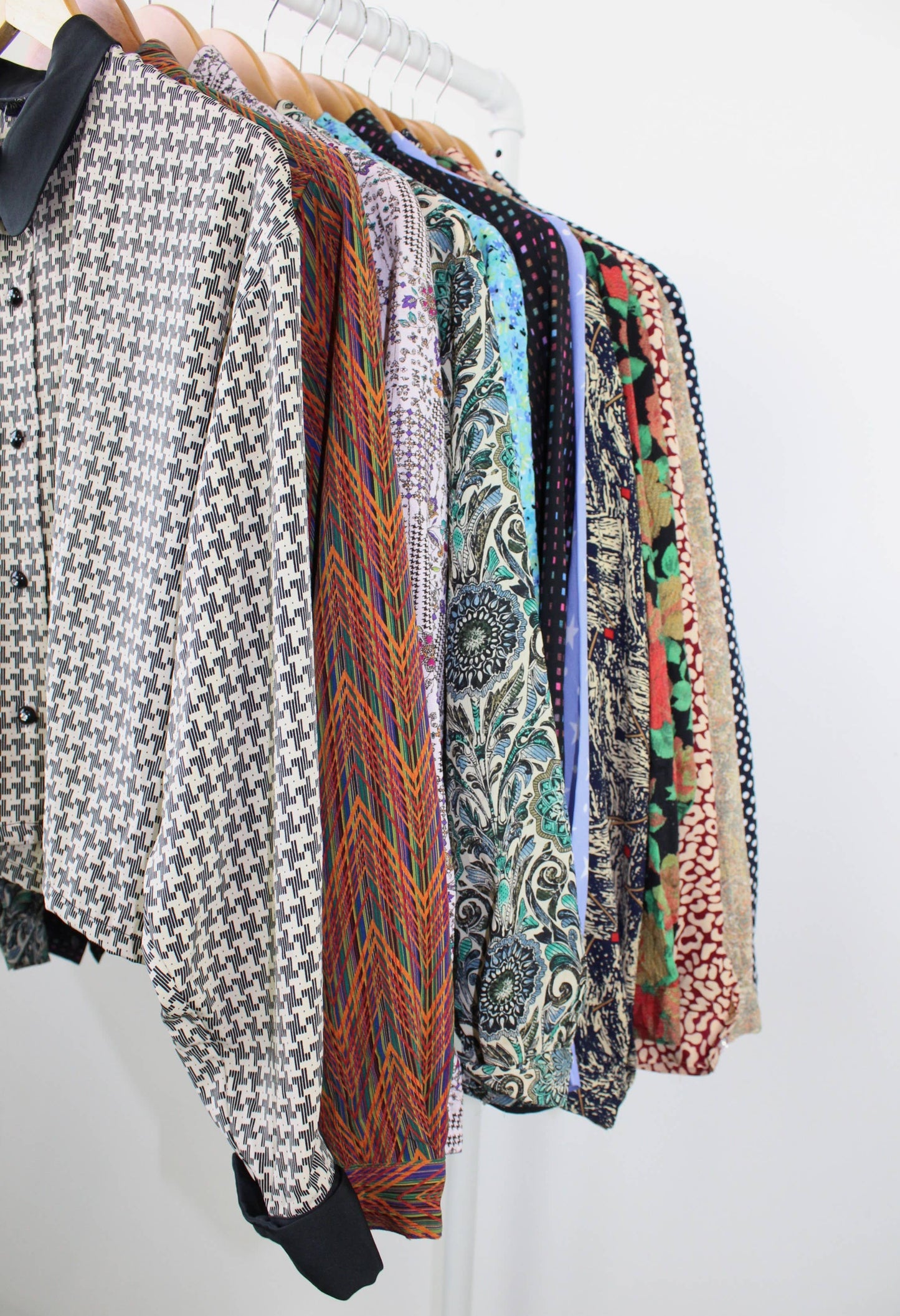 Reworked Vintage Long Sleeve Button Up
