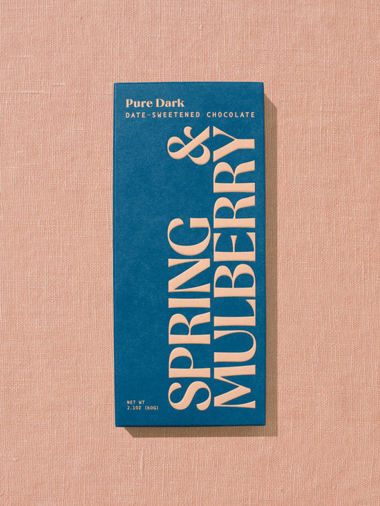 Date-Sweetened Dark Chocolate | Essence Collection by Spring & Mulberry