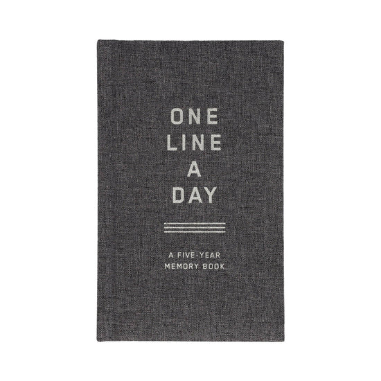 Charcoal Canvas One Line a Day