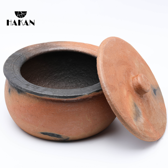 Jumbo Lidded Clay Cooking Pot